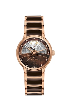 Rado Centrix Automatic Diamonds Open Heart Bayan Kol Saati R30029902 Gri Rado Centrix Automatic Diamonds Open Heart Bayan Kol Saati R30029902 Gri