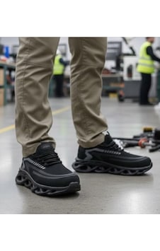 Steelpower Kompozit Burunlu Çok Hafif İş Ayakkabısı Siyah