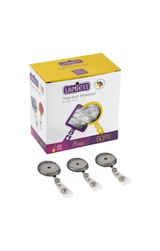 Lamiess Lms 351 Yuvarlak Yoyo Şeffaf 50'Li Lamiess Lms 351 Yuvarlak Yoyo Şeffaf 50'Li