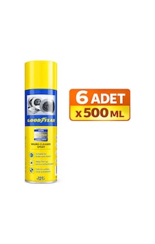 Fren Balata Temizleme Spreyi 6 Adet - Goodyear Fren Balata Temizleme Spreyi 6 Adet - Goodyear