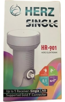 Herz Tekli HR-901 LNB Çanak Herz Tekli HR-901 LNB Çanak