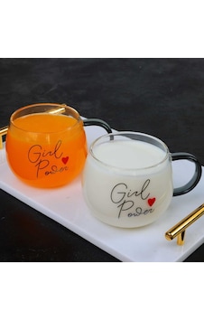 Perotti 2 Adet Girl Power Cam Kupa Magnolya Bardağı 400 ML 13770 Perotti 2 Adet Girl Power Cam Kupa Magnolya Bardağı 400 ML 13770