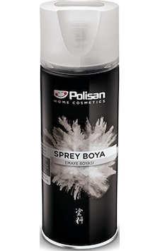 Polisan Emaye Sprey Boya. Emaye Beyaz 400 ML.