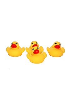 Apiko Shop 4'lü Ses Çıkaran Yavru Vinil Ördek 5 CM 01067