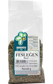 Papatya Gıda Fesleğen 60 G Papatya Gıda Fesleğen 60 G