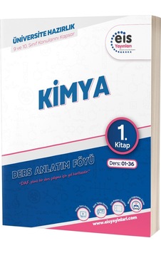 Eis Yks Daf Kimya 1. Kitap Mavi Seri Ders Anlatım Föyü Eis Yks Daf Kimya 1. Kitap Mavi Seri Ders Anlatım Föyü