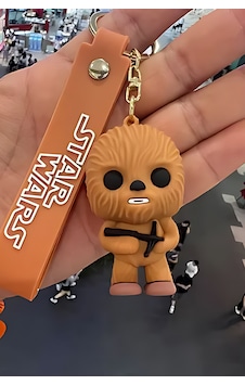 Star Wars Chewbacca Figürü Anahtarlık Aksesuar Çanta Süsü Silikon 3d Aksiyon Figürü Kahverengi Star Wars Chewbacca Figürü Anahtarlık Aksesuar Çanta Süsü Silikon 3d Aksiyon Figürü Kahverengi