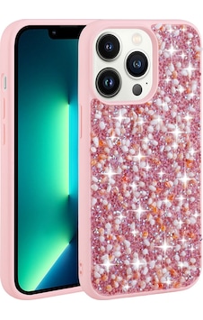 Apple Uyumlu iPhone 12 Pro Max Kılıf Parlak Taşlı Tasarım Zore Linea Kapak-gümüş Apple Uyumlu iPhone 12 Pro Max Kılıf Parlak Taşlı Tasarım Zore Linea Kapak-gümüş