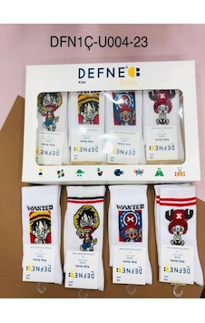 Defne Baby 4 Çift 5-6 Yaş Unısex Bebek Çocuk Pamuklu Çorap-701 ÇoK Renkli Defne Baby 4 Çift 5-6 Yaş Unısex Bebek Çocuk Pamuklu Çorap-701 ÇoK Renkli