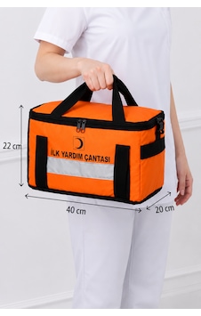 İlk Yardım Çantası Turuncu Cepsiz Mini İlk Yardım Çantası Turuncu Cepsiz Mini