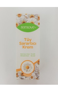 Remove Papatyalı Tüy Sarartıcı Krem 70 ML Remove Papatyalı Tüy Sarartıcı Krem 70 ML