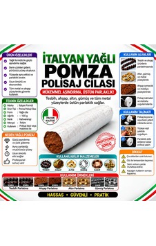 İtalyan Yağlı Pomza Kahverengi İtalyan Yağlı Pomza Kahverengi