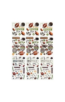 Paper House Productions Çıkartma Çeşitleri Paketi, Futbol, 3'lü Paket, 3 Parça Paper House Productions Çıkartma Çeşitleri Paketi, Futbol, 3'lü Paket, 3 Parça