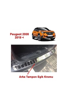 Peugeot 2008 Arka Tampon Eşik Nikelajı 2019 Sonrası 1 Prç P.Çelik N11.3615 Peugeot 2008 Arka Tampon Eşik Nikelajı 2019 Sonrası 1 Prç P.Çelik N11.3615