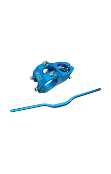 İnn Mavi 780mm Alüminyum 31.8 Bisiklet Gidonu + Boğaz Seti Gidon İnn Boğaz Mavi İnn Mavi 780mm Alüminyum 31.8 Bisiklet Gidonu + Boğaz Seti Gidon İnn Boğaz Mavi