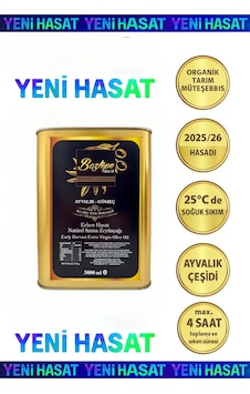 3 LT Erken Hasat Natürel Sızma Zeytinyağı (2025/26) – Soğuk Sıkım, Filtresiz 3 LT Erken Hasat Natürel Sızma Zeytinyağı (2025/26) – Soğuk Sıkım, Filtresiz