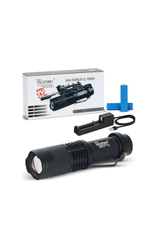 Orijinal 800 Lümen T6 Şarjlı Led El Feneri Uzun Menzilli Profesyonel Model Wt-086 Standart Orijinal 800 Lümen T6 Şarjlı Led El Feneri Uzun Menzilli Profesyonel Model Wt-086 Standart