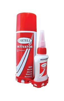 Cartell Hızlı Yapıştırıcı Seti 200 Ml Cartell Hızlı Yapıştırıcı Seti 200 Ml