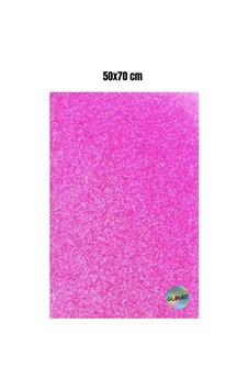 50x70 Cm Simli Fon Kartonu 1 Adet - Pembe 50x70 Cm Simli Fon Kartonu 1 Adet - Pembe