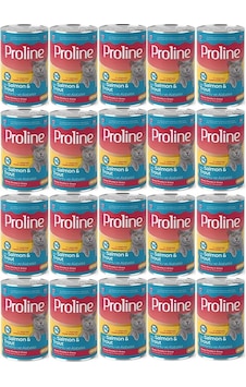 Pro Line Somonlu ve Alabalıklı Yetişkin Kedi Konservesi 20 x 400 G Pro Line Somonlu ve Alabalıklı Yetişkin Kedi Konservesi 20 x 400 G
