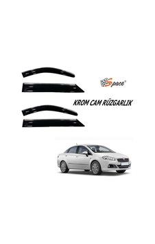 Fiat Linea Krom Cam Rüzgarlığı 1.2Mm 4'Lü - Caru449