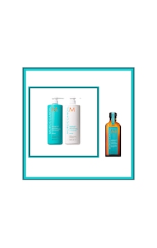 Moroccanoil Repair Şampoo 1 L + Repair Saç Kremi 1 L + Treatment Original 100 ML Moroccanoil Repair Şampoo 1 L + Repair Saç Kremi 1 L + Treatment Original 100 ML