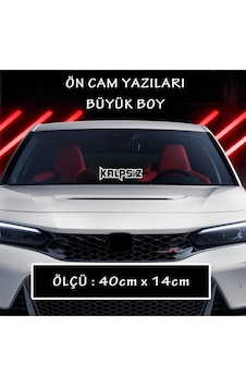 kalpsiz oto sticker ön arka cam yazısı - tuning modifiye kalpsiz oto sticker ön arka cam yazısı - tuning modifiye
