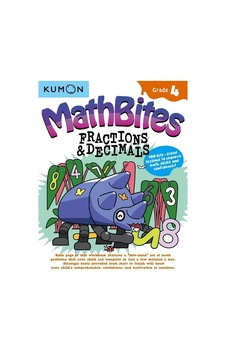 Kumon Math Bites: Grade 4 Fractions & Decimals-100 Bite-sized Les Kumon Math Bites: Grade 4 Fractions & Decimals-100 Bite-sized Les