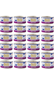 Nutri Feline Tavuk Etli Ve Somonlu Pate Tahılsız Yetişkin Kedi Konservesi 70 G X 24 Adet Nutri Feline Tavuk Etli Ve Somonlu Pate Tahılsız Yetişkin Kedi Konservesi 70 G X 24 Adet