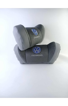 Volkswagen Oto Boyun Yastığı 2'li Gri Volkswagen Oto Boyun Yastığı 2'li Gri