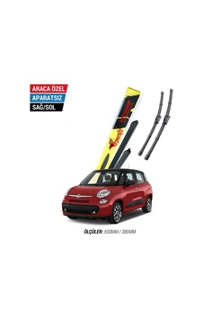 İnwells Fiat 500L 2013-2017 Muz Silecek Takımı İnwells Fiat 500L 2013-2017 Muz Silecek Takımı