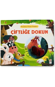 Çiftliğe Dokun - İlk Dokun Hisset Kitabım - Melek Dinçer - Sincap Kitap Çiftliğe Dokun - İlk Dokun Hisset Kitabım - Melek Dinçer - Sincap Kitap