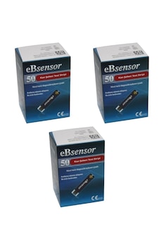 Ebsensor Şeker Ölçüm Çubuğu 3 X 50 Strip Ebsensor Şeker Ölçüm Çubuğu 3 X 50 Strip