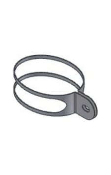 Mivv Yamaha Xmax 250 Stronger Bracket / Egzoz Kelepçesi