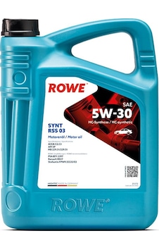 Rowe Hightec Synt Rss 03 Sae 5W-30 Motor Yağı 4 L Rowe Hightec Synt Rss 03 Sae 5W-30 Motor Yağı 4 L