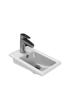 Turkuaz Seramik Mini Tezgah Üstü Lavabo 24 x 42 CM Turkuaz Seramik Mini Tezgah Üstü Lavabo 24 x 42 CM