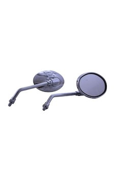 Motolider Ayna Takımı Oval Nikel Kartallı Chopper Motolider Ayna Takımı Oval Nikel Kartallı Chopper