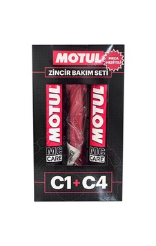C1-c4 Zincir Bakım Seti Özel Kutuda Fırça Hediyeli
