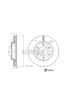 Swag 33110892 Fren Diski Ön Ford Ranger 19 Çap: 332mm Eb3c 1125 Ba-1879954 - Swag 33110892 Fren Diski Ön Ford Ranger 19 Çap: 332mm Eb3c 1125 Ba-1879954 -