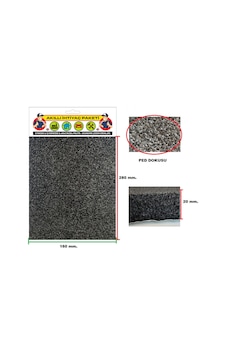 Nıtto 280x160x20p Poliüratan Esnek Yapışkan Bantlı Darbe Pedi Boy:280 Mm.en:160 Mm.kalınlık:20 Mm.kullanım Alanları:ses-ısı-darbe Alan Yerler İçi