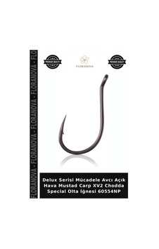 Delux Serisi Mücadele Avcı Açık Hava Mustad Carp Xv2 Chodda Special Olta İğnesi 60554np No:6 - 10lu Delux Serisi Mücadele Avcı Açık Hava Mustad Carp Xv2 Chodda Special Olta İğnesi 60554np No:6 - 10lu