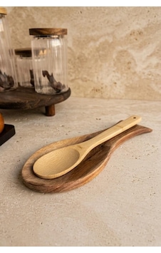 Akasya Ahşap Kaşık Altlığı 27x11.5 Cm - Tezgah Üstü Ve Ocak Yanı Kirli Kaşıklık Akasya Ahşap Kaşık Altlığı 27x11.5 Cm - Tezgah Üstü Ve Ocak Yanı Kirli Kaşıklık