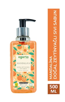 Agarta Doğal Mandalina Sıvı Sabun 500 ML Agarta Doğal Mandalina Sıvı Sabun 500 ML
