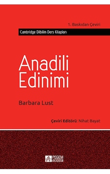 Anadili Edinimi - Pegem Akademi Yayıncılık Anadili Edinimi - Pegem Akademi Yayıncılık