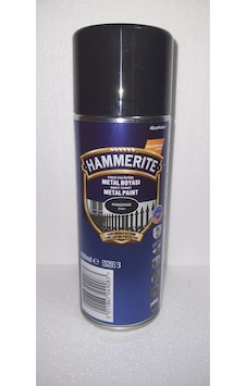 Hammerite Düz Sprey Siyah 0,4 L 5094328 Hammerite Düz Sprey Siyah 0,4 L 5094328