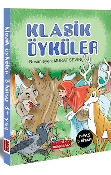 Klasik Öyküler 3 Kitap Set 7+yaş Renkli Resimli Okumayı Öğre... Klasik Öyküler 3 Kitap Set 7+yaş Renkli Resimli Okumayı Öğre...