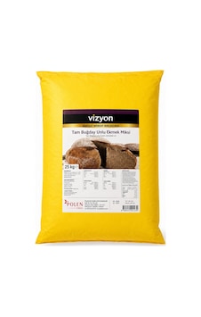 Vizyon Ekmek Miksi Tam Buğday 25 Kg L Profesyonel Ekmek Karışımı Vizyon Ekmek Miksi Tam Buğday 25 Kg L Profesyonel Ekmek Karışımı