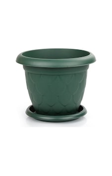 Damla Saksı 37 Litre - Yeşil Renk