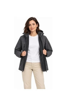 Butik İstanbul Su Geçirmez Softshell İçi Polar Astarlı Çıkarılabilir Kapüşonlu 4 Cepli Mont Ceket - Füme Butik İstanbul Su Geçirmez Softshell İçi Polar Astarlı Çıkarılabilir Kapüşonlu 4 Cepli Mont Ceket - Füme