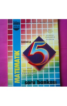 5.Sınıf Matematik Soru Bankası 1992 Yılı Basım Bides Yayınları